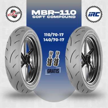 Paket Ban Motor Sport IRC MBR-110 110/70 - 140/70 Ring 17