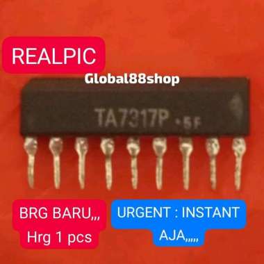 TA7317p TA 7317p 7317 P ic TRANSISTOR IGBT MOSFET MOSPET TRAVO TRAPO MESIN LAS TV POWER AMPLIFIER AM