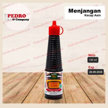 Kecap asin no 150 cap menjangan - 140 ml