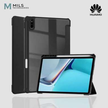 MILS Acrylic Clear Case Huawei Matepad 11 10.4 Pro 10.8 SE Refresh T10 Black Matepad 10.4