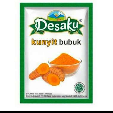 Desaku kunyit bubuk 15gr renceng @12 pcs renceng
