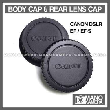 Body Cap & Rear Lens Cap Canon DSLR Canon EOS M Canon EOS R Polos Nikn Canon DSLR