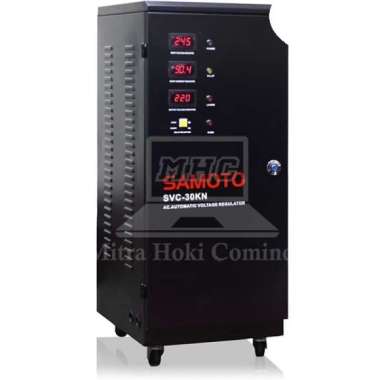 STABILIZER 30.000VA 30KVA STABILIZER SAMOTO SVC-30KVA 30.000VA 30KVA