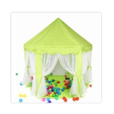 SUPERMARKET IMRT Tenda Castle Jumbo Anak Hexagon / Tenda Princess Mainan Ukuran 140 x 140 x 135 cm T