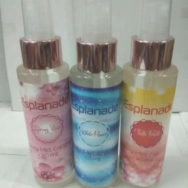 Parfum Esplanade Body Mist Cologne 110 Ml Esplanade Body Mist Spray biruwhiteflower