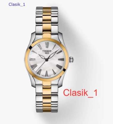 Original 100%!! Jam Tangan Wanita Tissot T-Wave T112.210.22.113.00 Swiss Made Garansi Resmi 2 Tahun