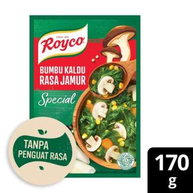 Royco bumbu kaldu jamur 170 gr penyedap rasa NON MSG