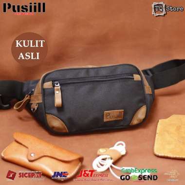 Tas Selempang Pria Kulit Asli Original Pusiill Tas Kulit Distro Cowok