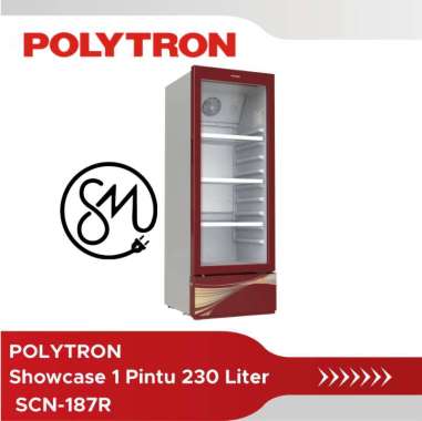 Showcase Polytron SCN-187R Display Cooler 230 Liter SCN187R