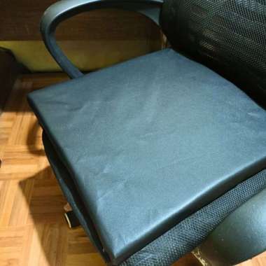 Alas Duduk Kursi Lesehan Tebal 4cm Bantal Duduk Kursi Plastik Napoli LP 50x50cm Black