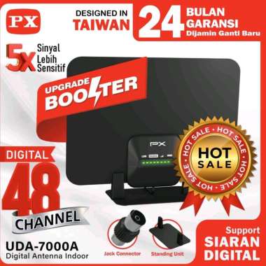 PX UDA-7000A ANTENA TV DIGITAL BOOSTER LED | PX UDA7000A UDA 7000A