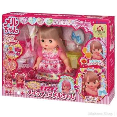 Mainan Koleksi Anak Perempuan Boneka Mell Chan Making Up
