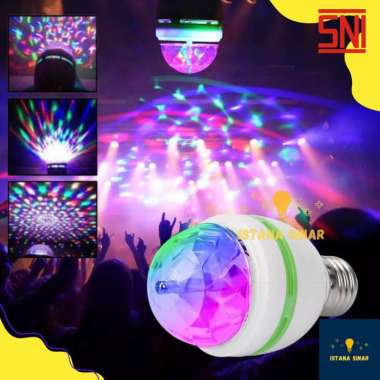 Lampu Hias Disco / Lampu Disko Putar LED Kamar LED Mini Party Light proyektor mini Galaksi Langit Ti