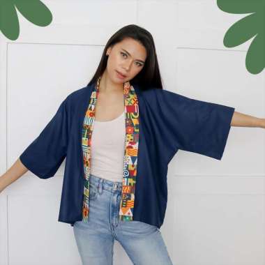 SOVLO Joy Kimono Outer - Outer Wanita Hardantee