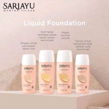 Sariayu Liquid Foundation Kuning Gading