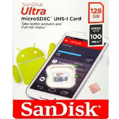 Microsd Sandisk 128Gb Original