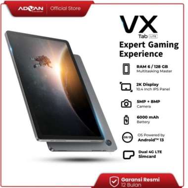 Tab Advan VX Lite 10.4 inch Octa Core 2.0 Ghz Tablet