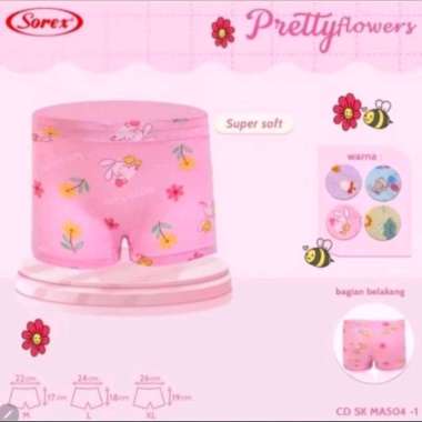 CD Anak Sorex MA504 motif pretty flower XL