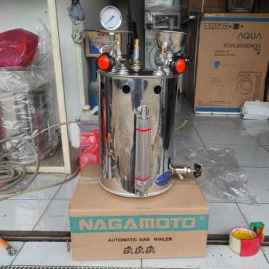 Setrika Uap Boiler Gas Nagamoto 10 Liter Multicolor