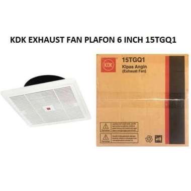 Kdk Exhaust Fan Plafon 6 Inch - Kdk 15Tgq1 Multicolor