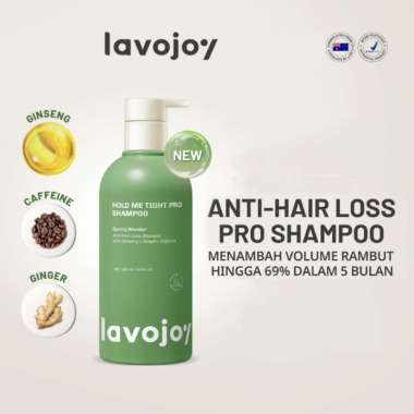 Lavojoy hold me tight pro shampoo, conditioner dan scalp essence Shampoo