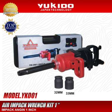 YUKIDO Mesin Pembuka Baut Angin/Air Impact Wrench 1 Inch YK001