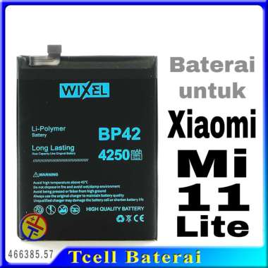 Baterai Wixel BP42 Xiaomi Mi 11 Lite