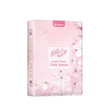 Mushaf Tilawah Umm Ayman Alquran wanita cantik terjemahan kecil resleting rainbow Pink