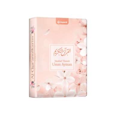 Mushaf Tilawah Umm Ayman Alquran wanita cantik terjemahan kecil resleting rainbow Salem