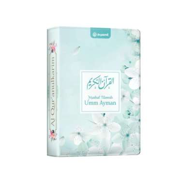 Mushaf Tilawah Umm Ayman Alquran wanita cantik terjemahan kecil resleting rainbow Tosca