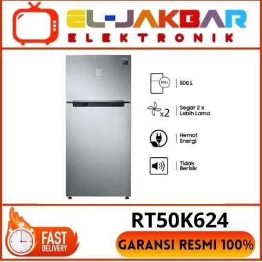 SAMSUNG RT50K624 Kulkas 2 Pintu 500 Liter Twin Cooling
