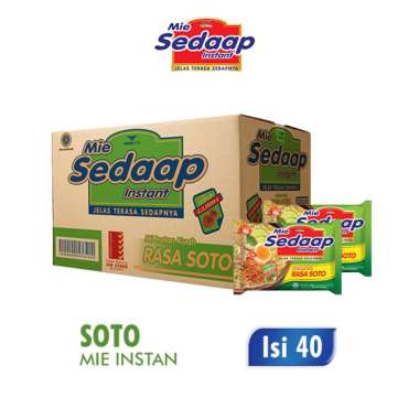 Promo Harga Sedaap Mie Kuah Soto 75 gr - Blibli