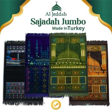 Sajadah Jumbo Al Jeddah Premium Made in Turkey – Harga Terjangkau, Kualitas Terbaik, dan Warna Berag