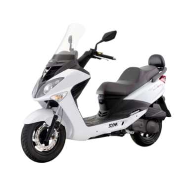 SYM Joyride 200i Sepeda Motor [OTR Jadetabek] White Putih JADETABEK