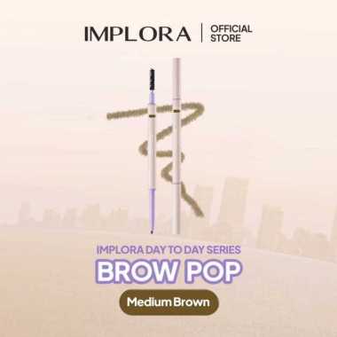 Implora Day To Day Brow Pop -Implora Eyebrow Matic New Series Day To Day Medium Brown