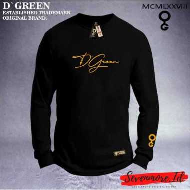 D`GREEN Tshirt Lengan Panjang Original Pria Wanita Motif SIMPEL / Kaos Greenlight Original / Baju Ka