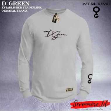 D`GREEN Tshirt Lengan Panjang Original Pria Wanita Motif SIMPEL / Kaos Greenlight Original / Baju Ka