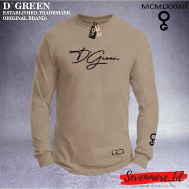 D`GREEN Tshirt Lengan Panjang Original Pria Wanita Motif SIMPEL / Kaos Greenlight Original / Baju Ka