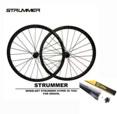 WHEELSET STRUMMER HYPER HR360 SPOKE PILLAR PAWL
