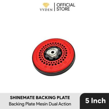 SHINEMATE DUAL ACTION BACKING PLATE EX605 EX610 Back Up Pad Plate Mesin Poles Mobil MURAH 5 inch