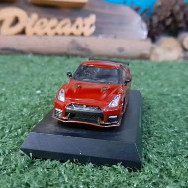 Diecast Miniatur Nissan GTR Nismo Kyosho skala 1:64