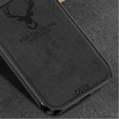 Promo Case DEER Oppo A31 / A8 2020 Terbaru Softcase Jeans Oppo A8 Hitam