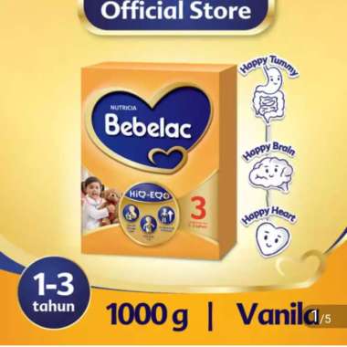 bebelac 3 vanila 1000gr