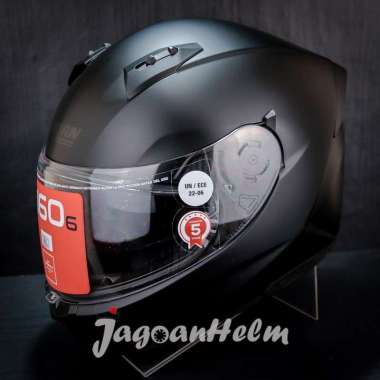 NOLAN HELM N606 CLASSIC #010 | FLAT BLACK | N60-6 DOUBLE VISOR M