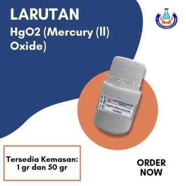 HgO2 (Mercury (II) Oxide) 50 gr