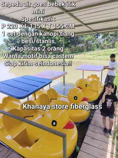 Sepeda air bebek tangerang,harga sepeda air,bebek bebekan air,bebek engkol termurah