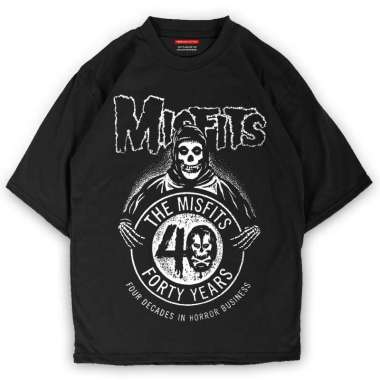 KAOS MISFITS LOGO TSHIRT BAJU MISFITS , Pria & Wanita Bahan Cotton Combed 24'S Tebal Adem MISFITS 40