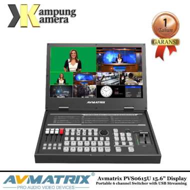 Avmatrix PVS0615U Streaming Video Mixer Portable with Recorder