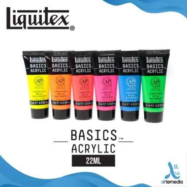 Cat Akrilik Liquitex Basics 22ml Acrylic Color Paint - 01/03 IRIDST GRAPHITE