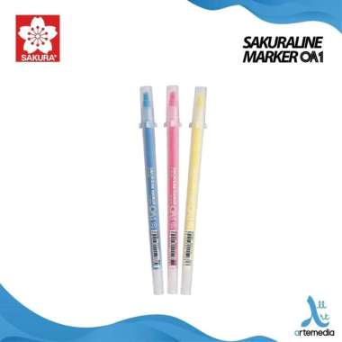 Sakura Line Marker Pen OA1 Stabilo Highlighter BLUE